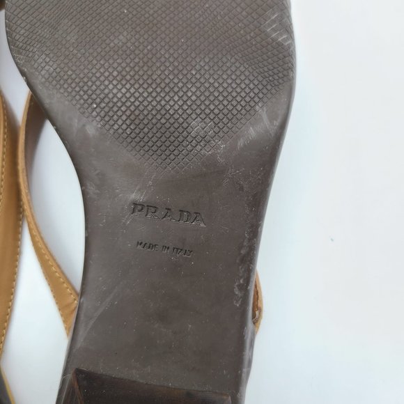 Prada  Sandals with buckle accent 7 - Picture 8 of 10